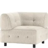 Wohnen Sofas<Modul Eckelement in Beige Cord - Gabor
