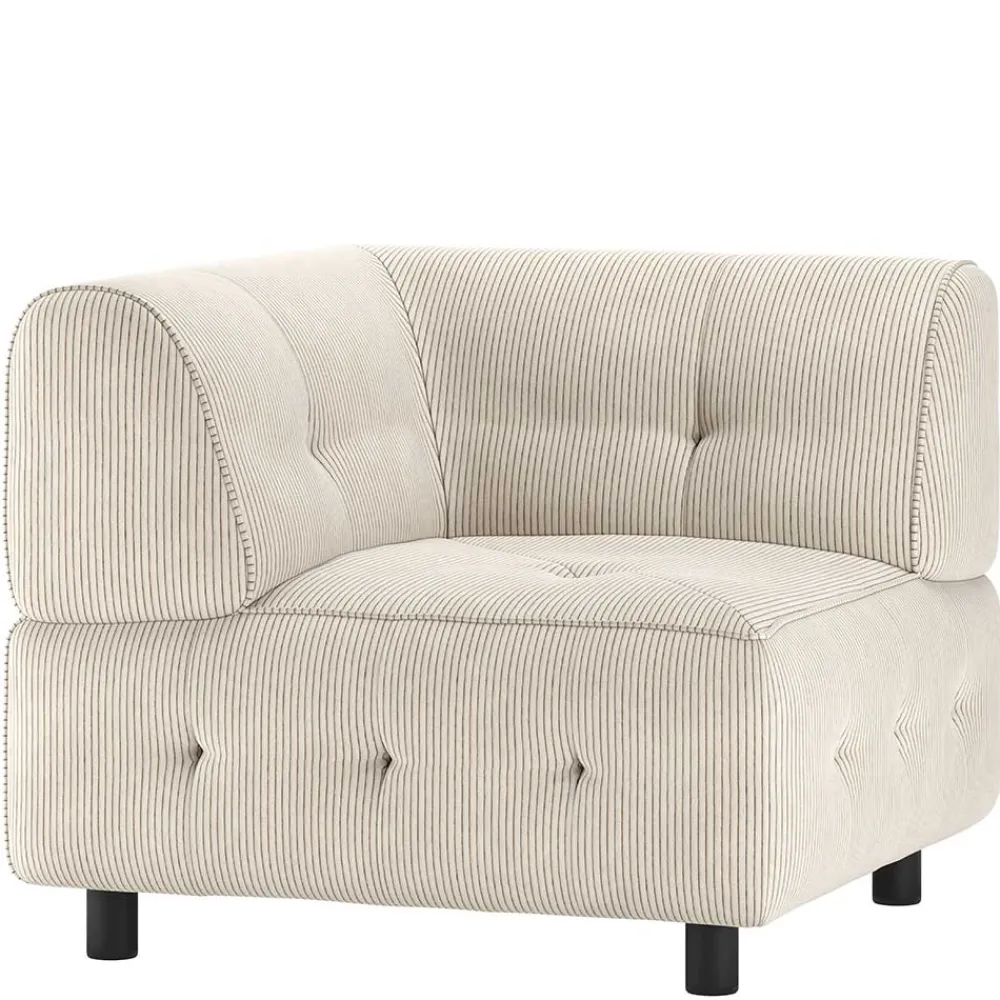 Wohnen Sofas<Modul Eckelement in Beige Cord - Gabor