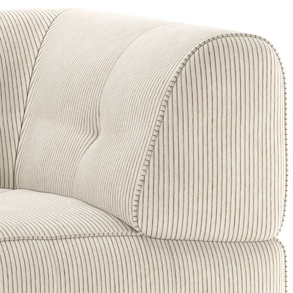 Wohnen Sofas<Modul Eckelement in Beige Cord - Gabor