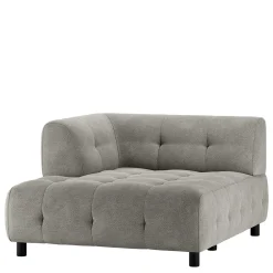 Wohnen Sofas<Modul Sofaecke links in Graugrün Chenille - Aramato