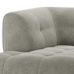 Wohnen Sofas<Modul Sofaecke links in Graugrün Chenille - Aramato