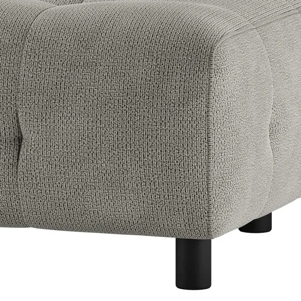 Wohnen Sofas<Modul Sofaecke links in Graugrün Chenille - Aramato