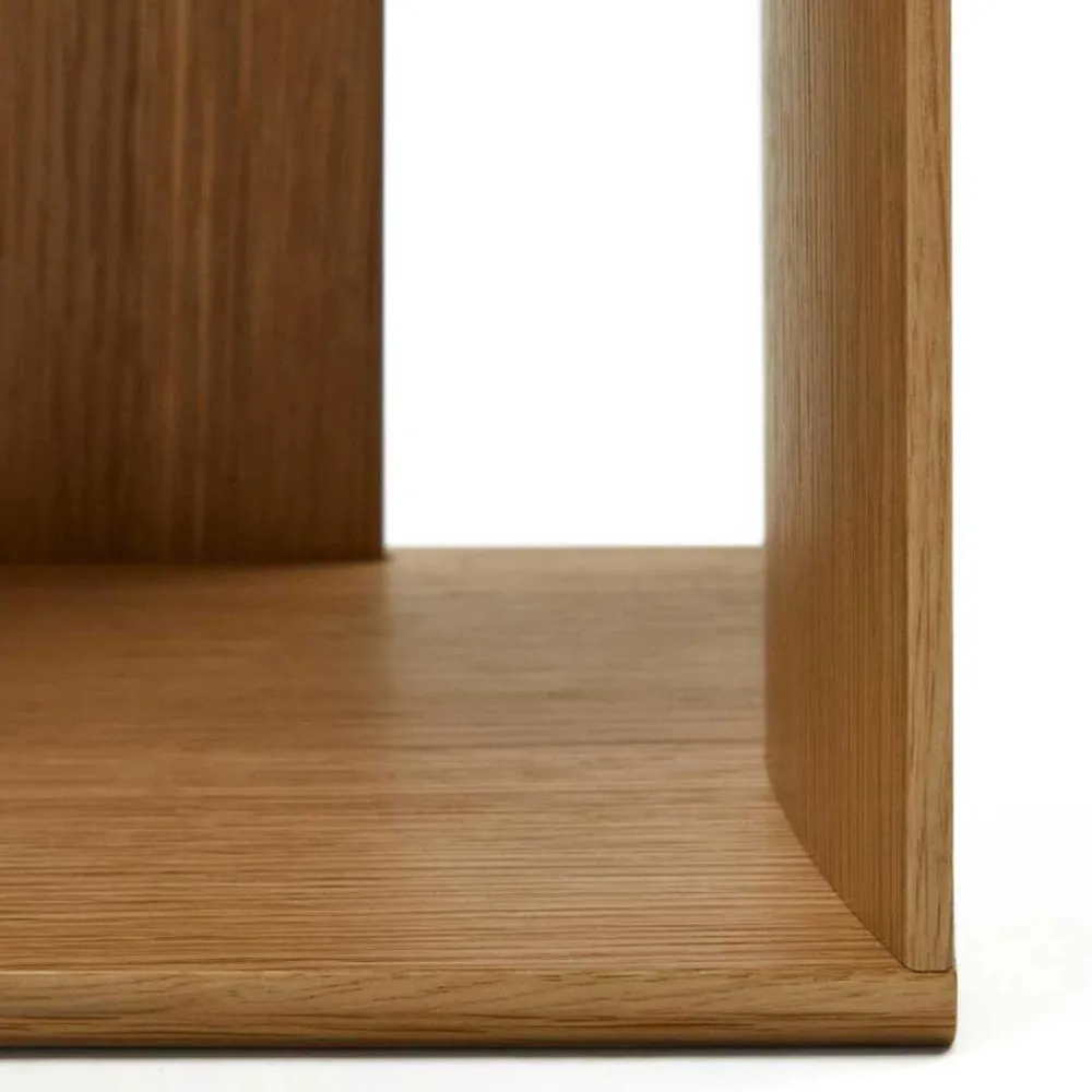 Wohnen Regale<Modulares Standregal in Eiche Furnier - Hero (neunteilig)