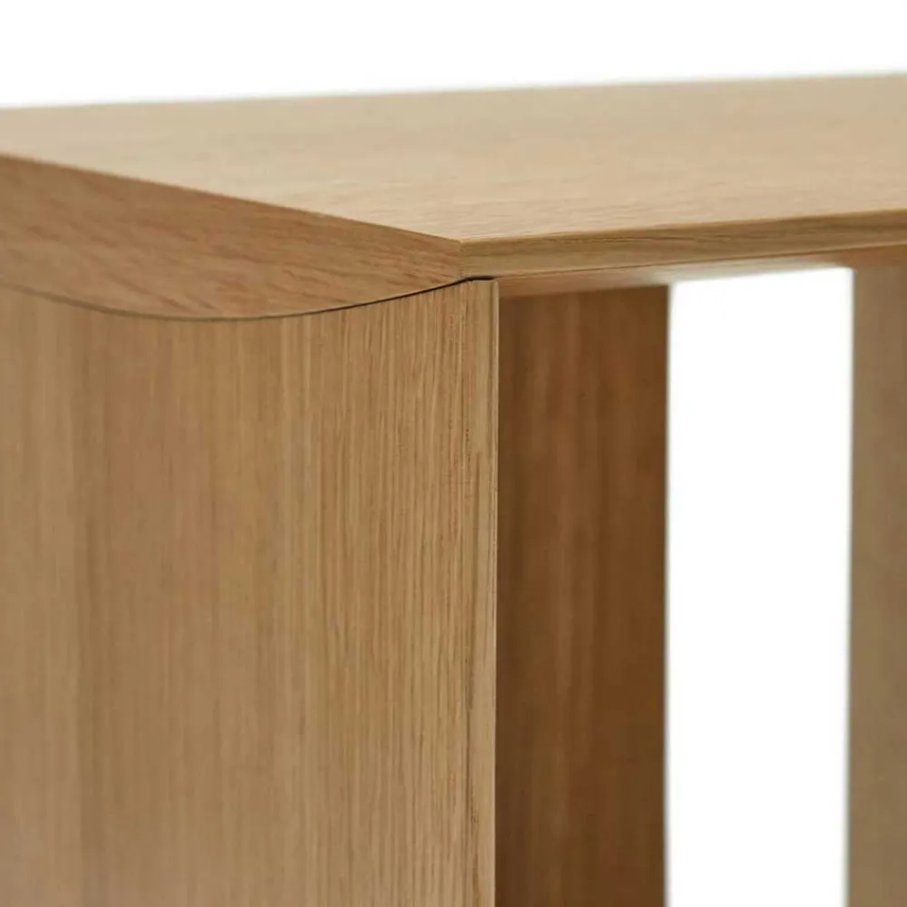 Wohnen Regale<Modulares Standregal in Eiche Furnier - Hero (neunteilig)
