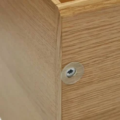 Wohnen Regale<Modulares Standregal in Eiche Furnier - Hero (neunteilig)