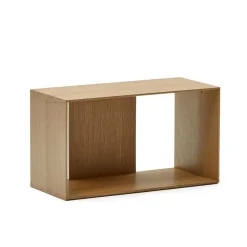 Wohnen Regale<Modulares Standregal in Eiche Furnier - Hero (neunteilig)