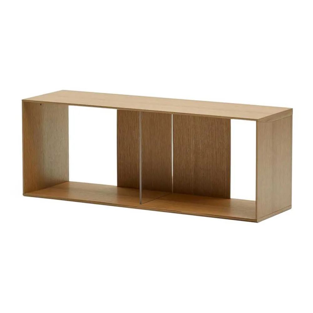 Wohnen Regale<Modulares Standregal in Eiche Furnier - Hero (neunteilig)