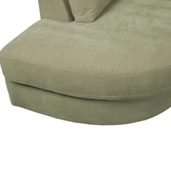 Wohnen Sofas<Modulcouch 2 Elemente Set in Graugrün - Perconia