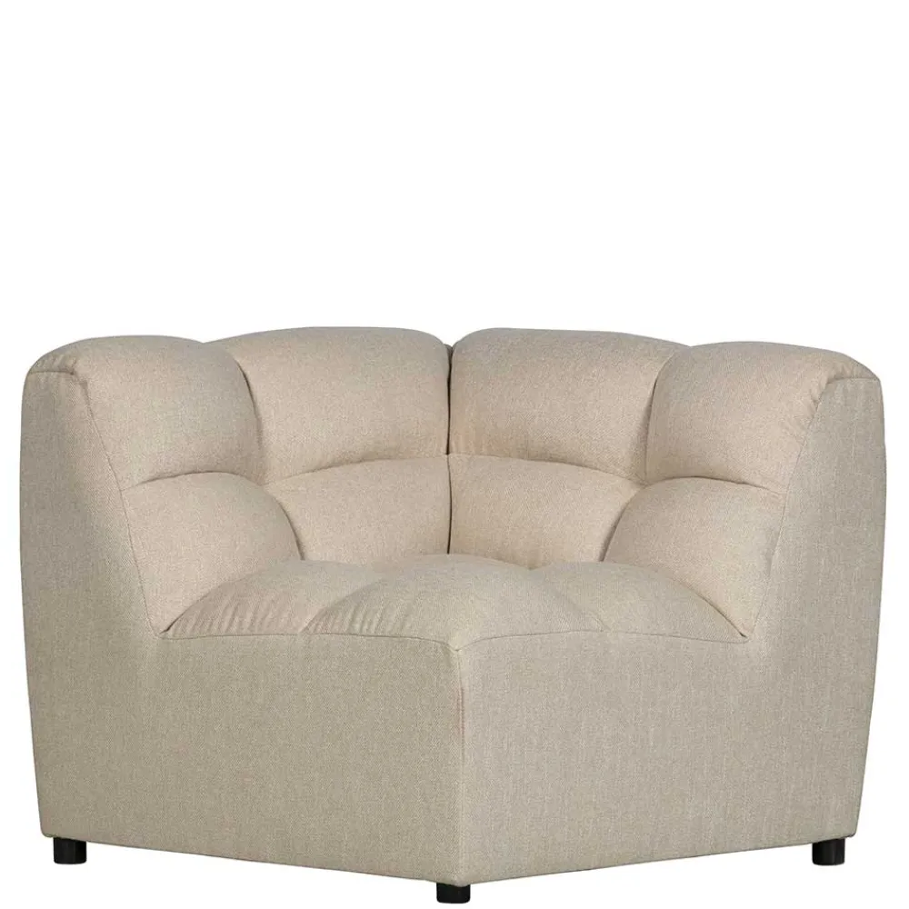 Wohnen Sofas<Modul-Couch Ecke in Beige Stoff - Donabello
