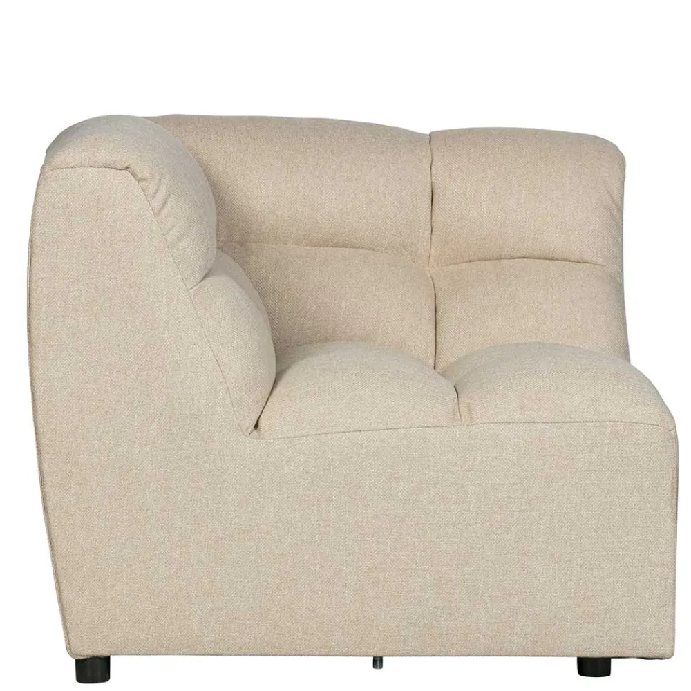 Wohnen Sofas<Modul-Couch Ecke in Beige Stoff - Donabello