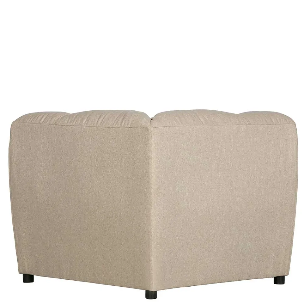 Wohnen Sofas<Modul-Couch Ecke in Beige Stoff - Donabello