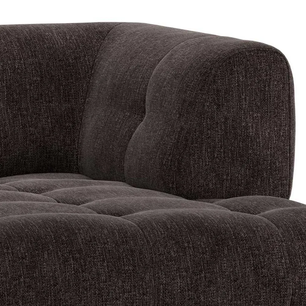 Wohnen Sofas<Modulcouch Eckelement in Graubraun meliert - Sundini
