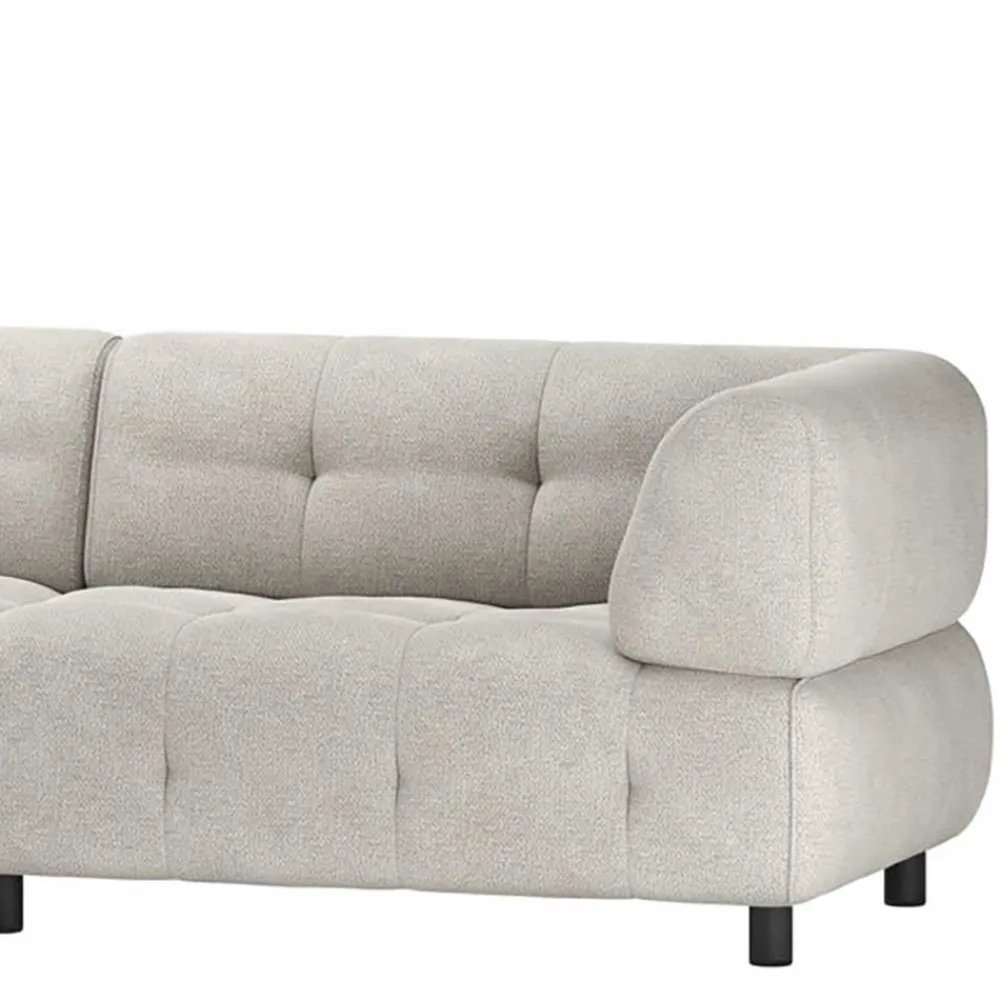 Wohnen Sofas<Modulcouch Elemente in Hellgrau - Osika (dreiteilig)