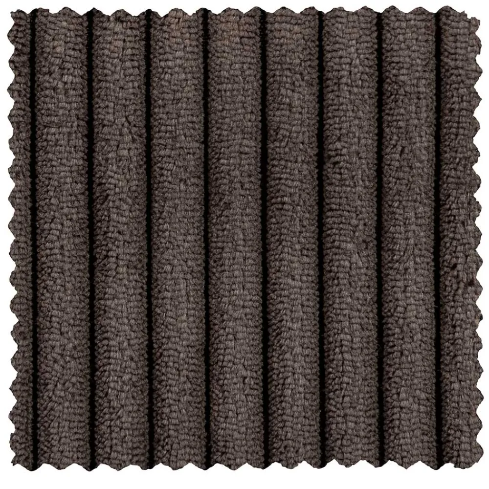Wohnen Hocker<Modulcouch Polsterhocker in Graubraun Cord - Vita