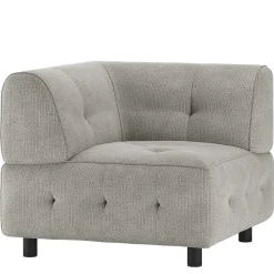 Wohnen Sofas<Modul-Polstercouch Eckelement in Graugrün - Aramato
