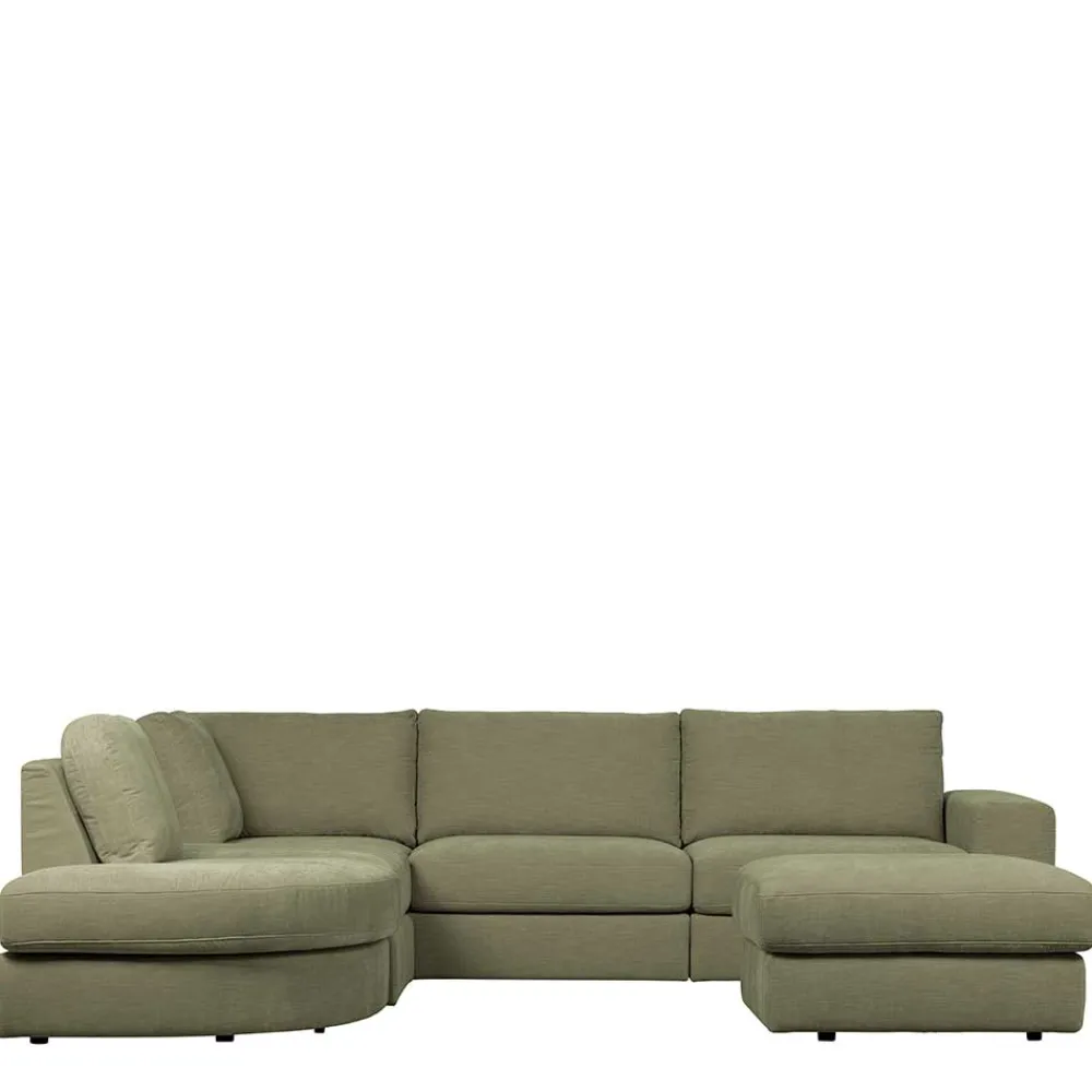 Wohnen Sofas<Modulsofa 5 Elemente in Graugrün - Perconia