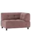 Wohnen Sofas<Modulsofa Ecke rechts in Mauve Stoff - Charin