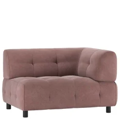 Wohnen Sofas<Modulsofa Ecke rechts in Mauve Stoff - Charin