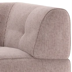 Wohnen Sofas<Modulsofa Eckelement aus Cord Mauve - Samorah
