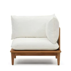 Wohnen Sofas<Modulsofa Eckelement aus Teak Massivholz - Palm