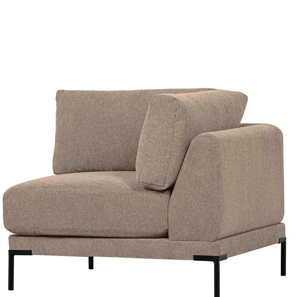 Wohnen Sofas<Modulsofa Eckelement in Schlammfarben - Alamo