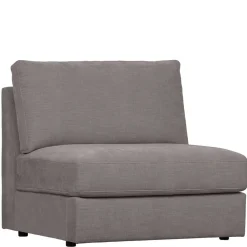 Wohnen Sofas<Modulsofa Einsitzer in Grau Stoff - Gregg