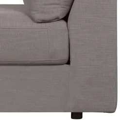 Wohnen Sofas<Modulsofa Einsitzer in Grau Stoff - Gregg