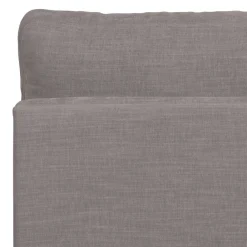 Wohnen Sofas<Modulsofa Einsitzer in Grau Stoff - Gregg