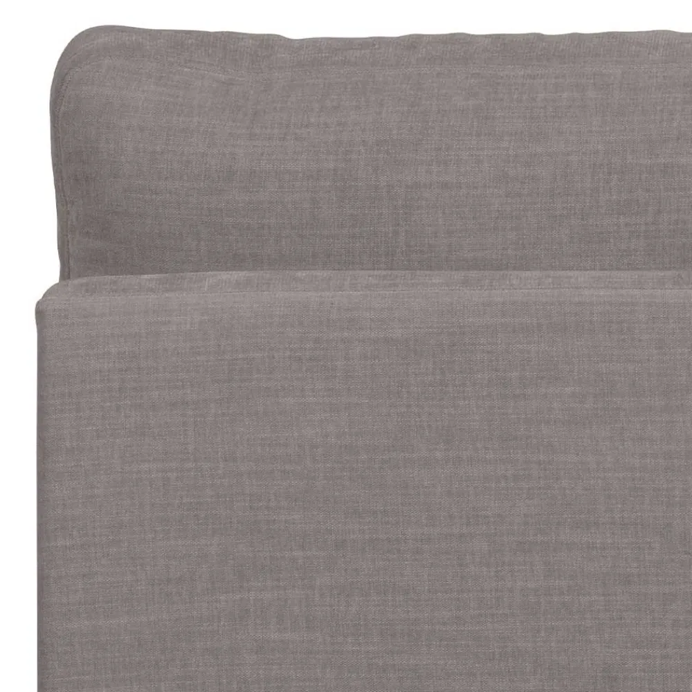 Wohnen Sofas<Modulsofa Einsitzer in Grau Stoff - Gregg