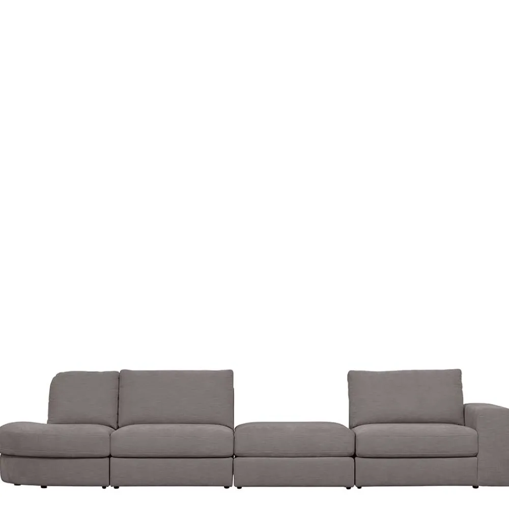 Wohnen Sofas<Modulsofa Einsitzer in Grau Stoff - Gregg