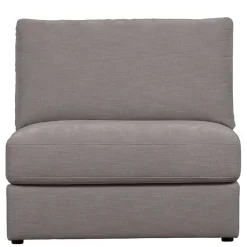 Wohnen Sofas<Modulsofa Einsitzer in Grau Stoff - Gregg