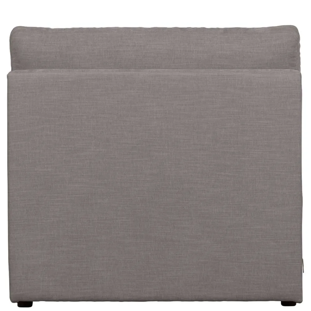 Wohnen Sofas<Modulsofa Einsitzer in Grau Stoff - Gregg