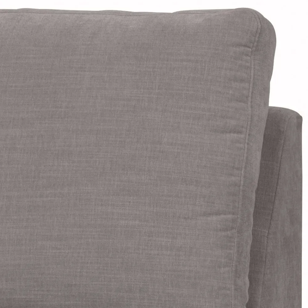 Wohnen Sofas<Modulsofa Einsitzer in Grau Stoff - Gregg