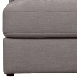 Wohnen Sofas<Modulsofa Einsitzer in Grau Stoff - Gregg