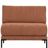 Wohnen Sofas<Modulsofa Element in Rost Braun Chenille - Brixx