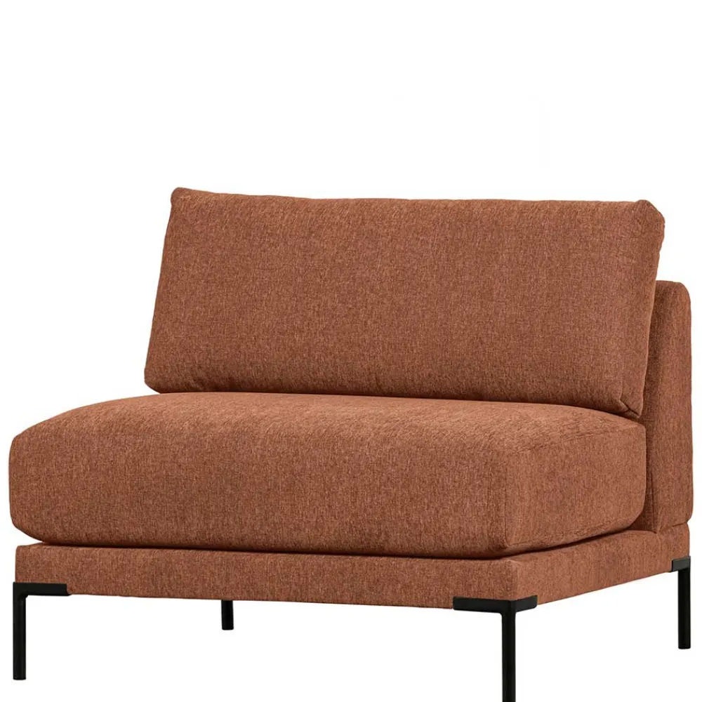 Wohnen Sofas<Modulsofa Element in Rost Braun Chenille - Brixx
