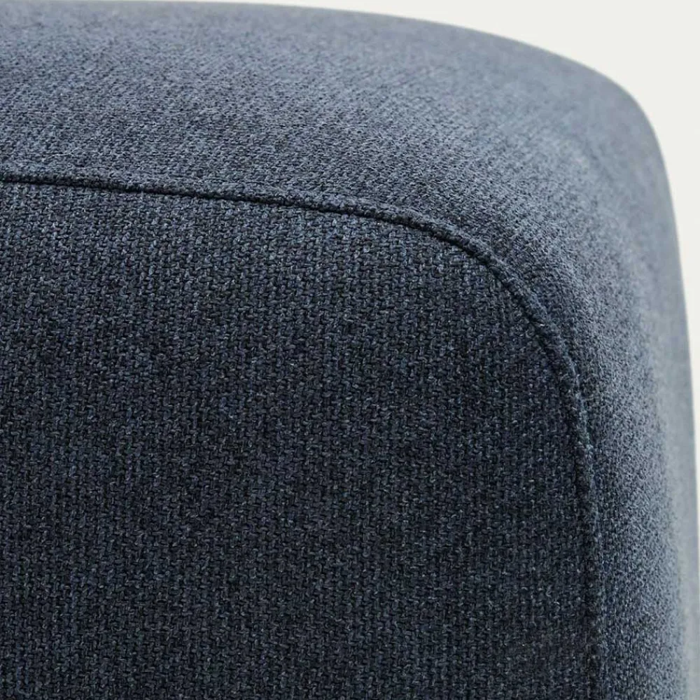 Wohnen Hocker<Modulsofa Hocker Randmodul in Dunkelblau - Fouzi