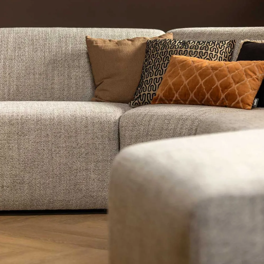 Wohnen Sofas<Modulsofa Kombination in Beigegrau - Gianko (vierteilig)