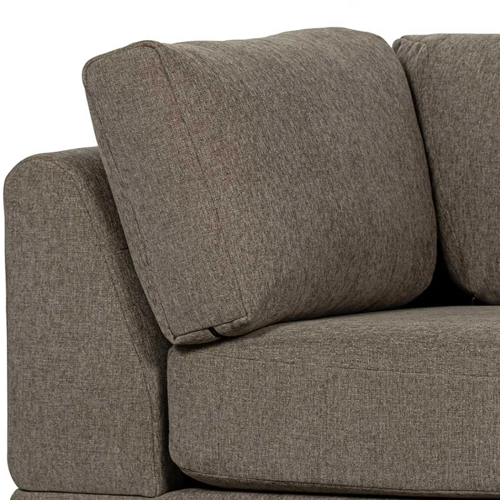 Wohnen Sofas<Modulsofa Lounge links in Taupe - Birte