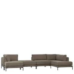 Wohnen Sofas<Modulsofa Lounge links in Taupe - Birte