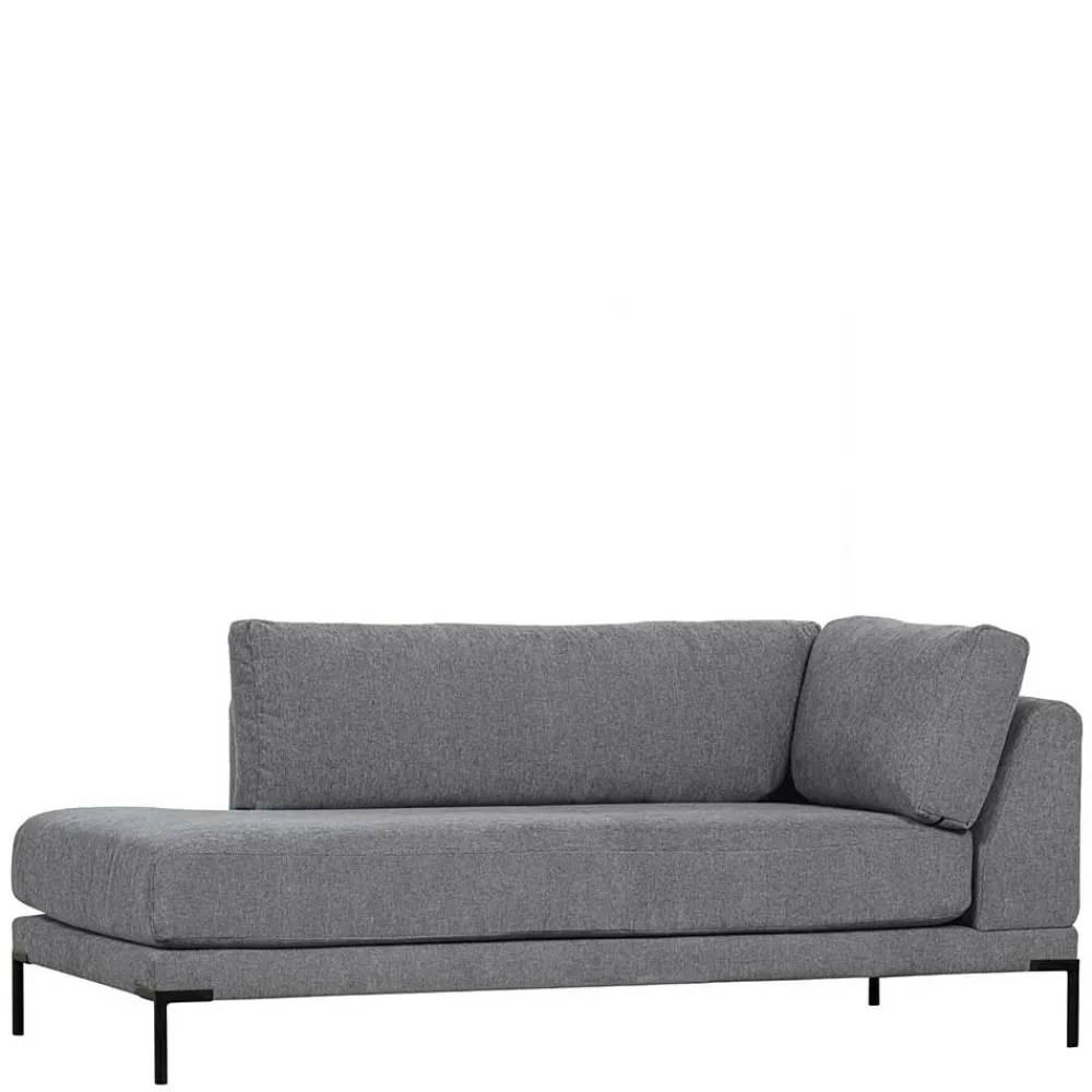 Wohnen Sofas<Modulsofa Recamiere in Jeansblau - Imonas