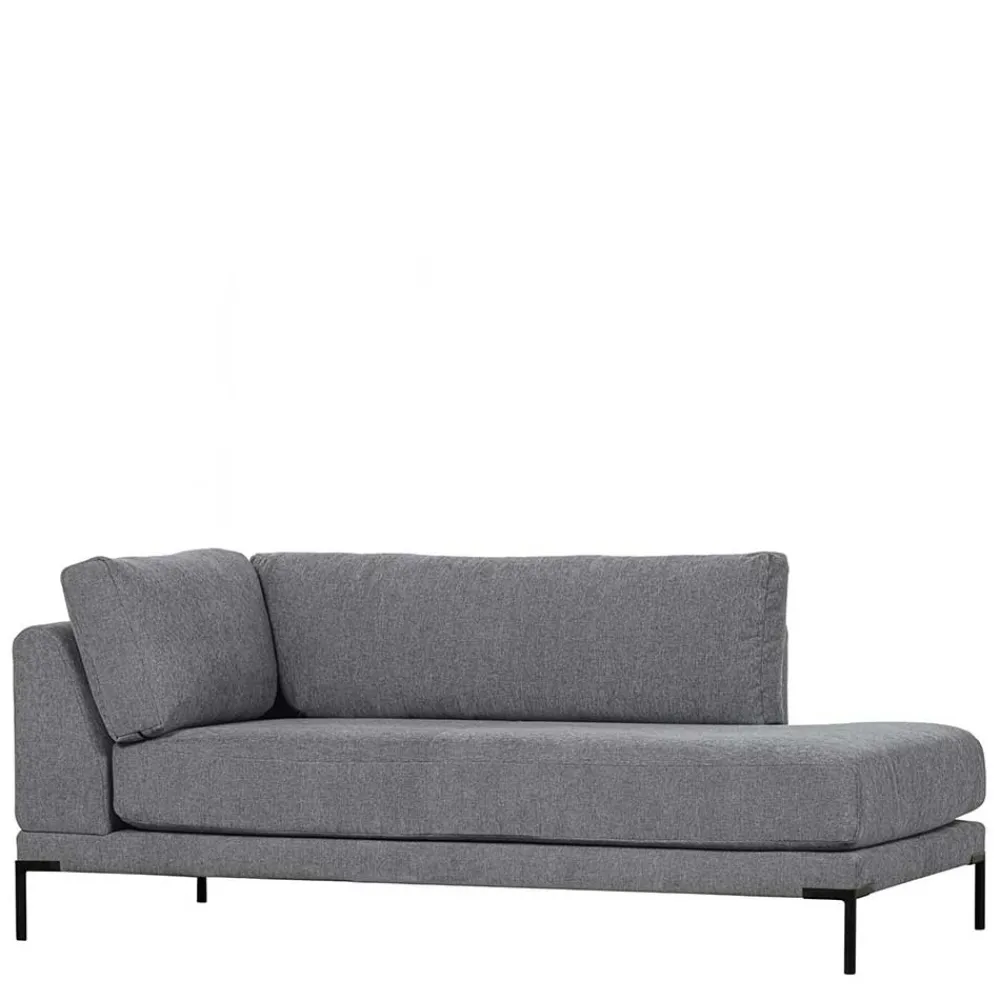 Wohnen Sofas<Modulsofa Recamiere in Jeansblau - Imonas