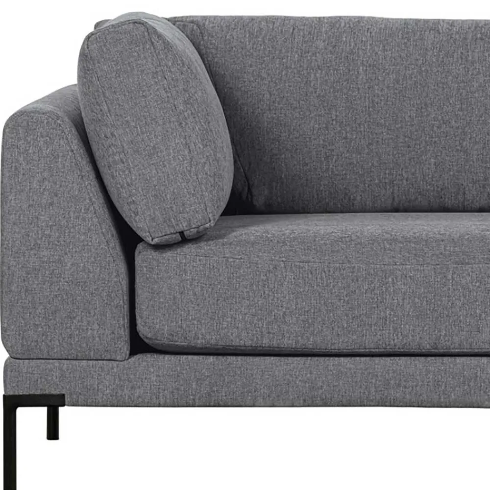 Wohnen Sofas<Modulsofa Recamiere in Jeansblau - Imonas