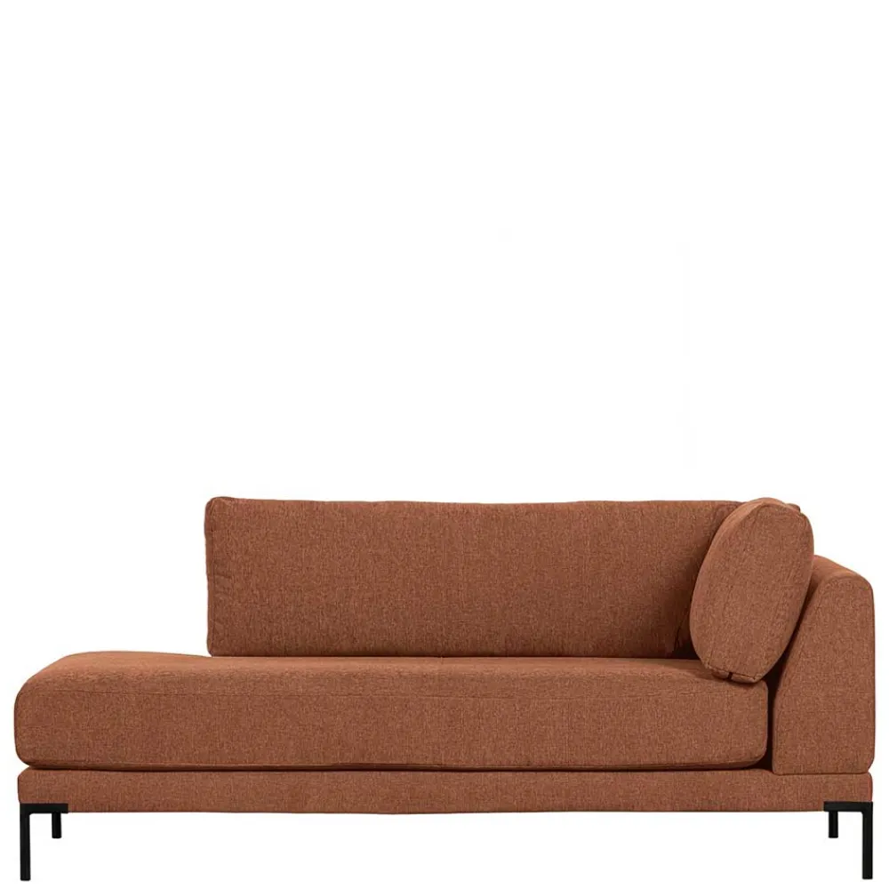 Wohnen Sofas<Modulsofa Recamiere in Rost Braun - Brixx