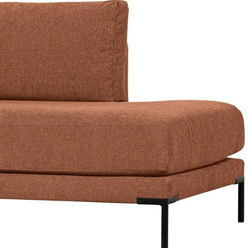 Wohnen Sofas<Modulsofa Recamiere in Rost Braun - Brixx