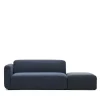 Wohnen Sofas<Modulsofa 3-Sitzer mit Armlehne in Dunkelblau - Fouzi