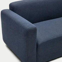 Wohnen Sofas<Modulsofa 3-Sitzer mit Armlehne in Dunkelblau - Fouzi