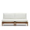 Wohnen Sofas<Modulsofa Teak aus zwei Elementen - Palm