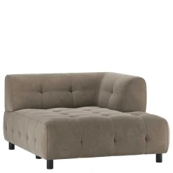 Wohnen Sofas<Modulwohnlandschaft Ecke rechts in Graugrün - Visaraldo