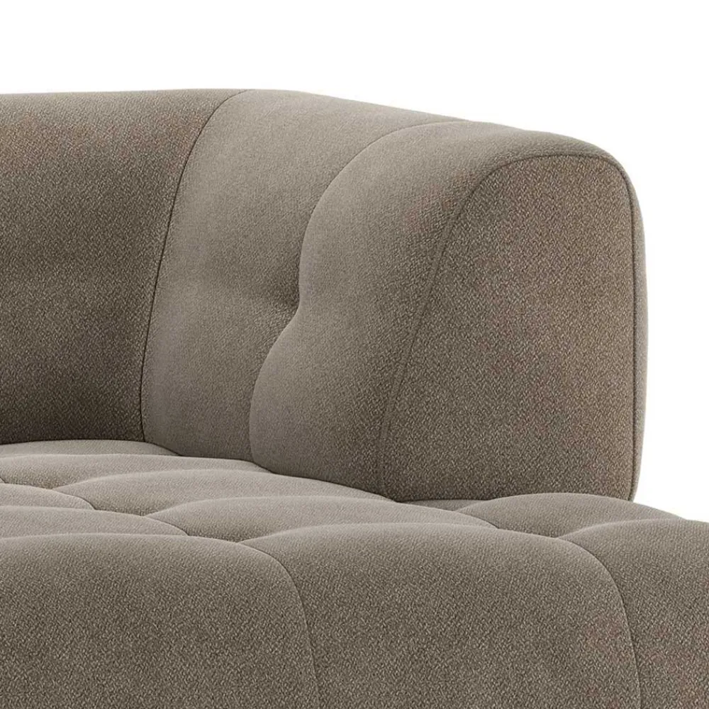 Wohnen Sofas<Modulwohnlandschaft Ecke rechts in Graugrün - Visaraldo